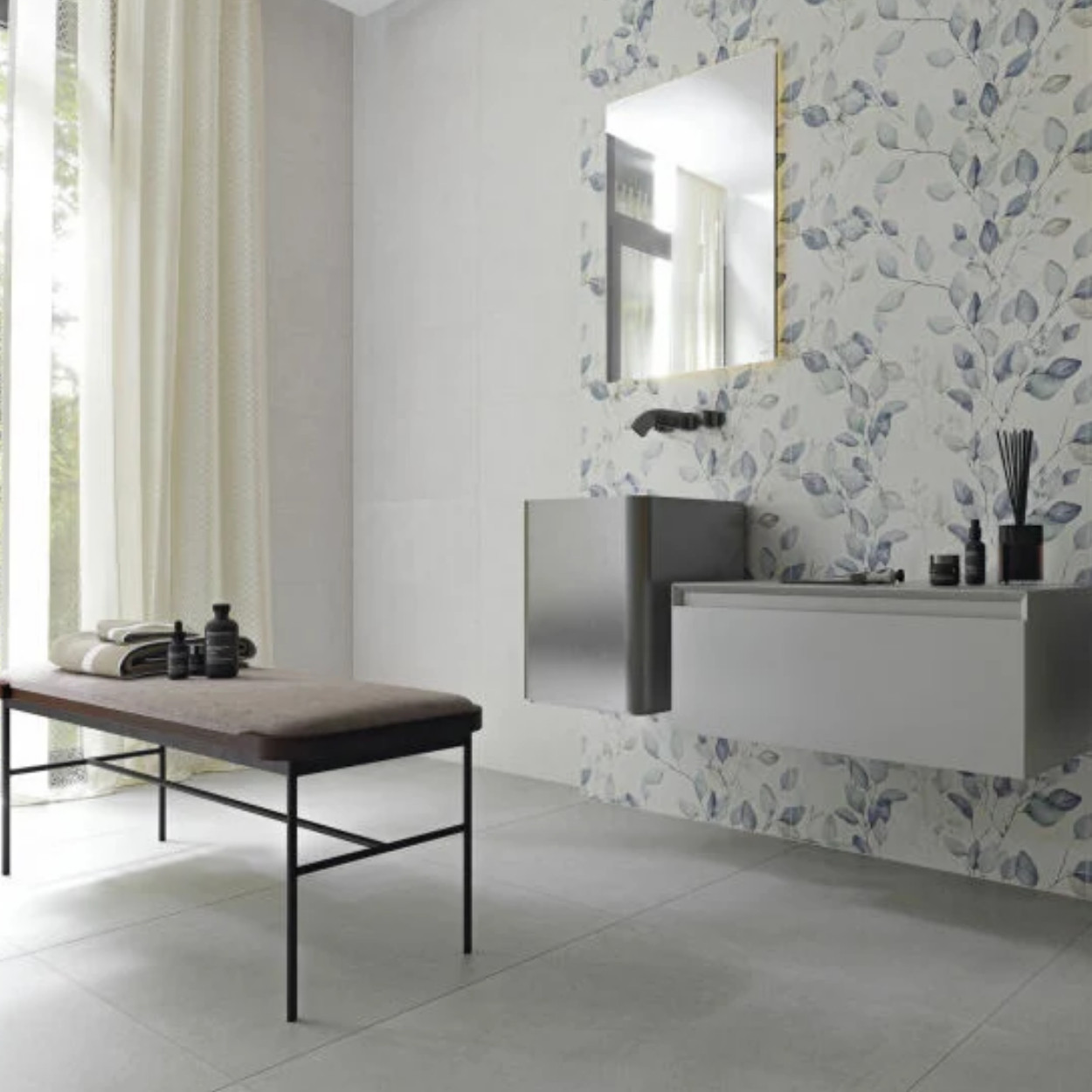 Cifre Ceramica Alure White Vloertegel 75x75 cm